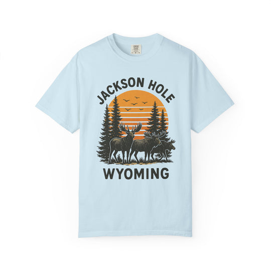 JACKSON HOLE WYOMING DEERS Mens WUNDERLAND Heritage Short Sleeve Tee