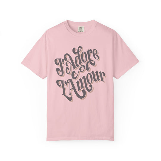 J'Adore L'Amour Womens L'Atomique Relaxed Fit Comfort Colors Graphic Tee