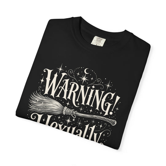 Hexually Explicit Womens Witchy Witchcraft WUNDERLAND Halloween Booteek Short Sleeve Tee