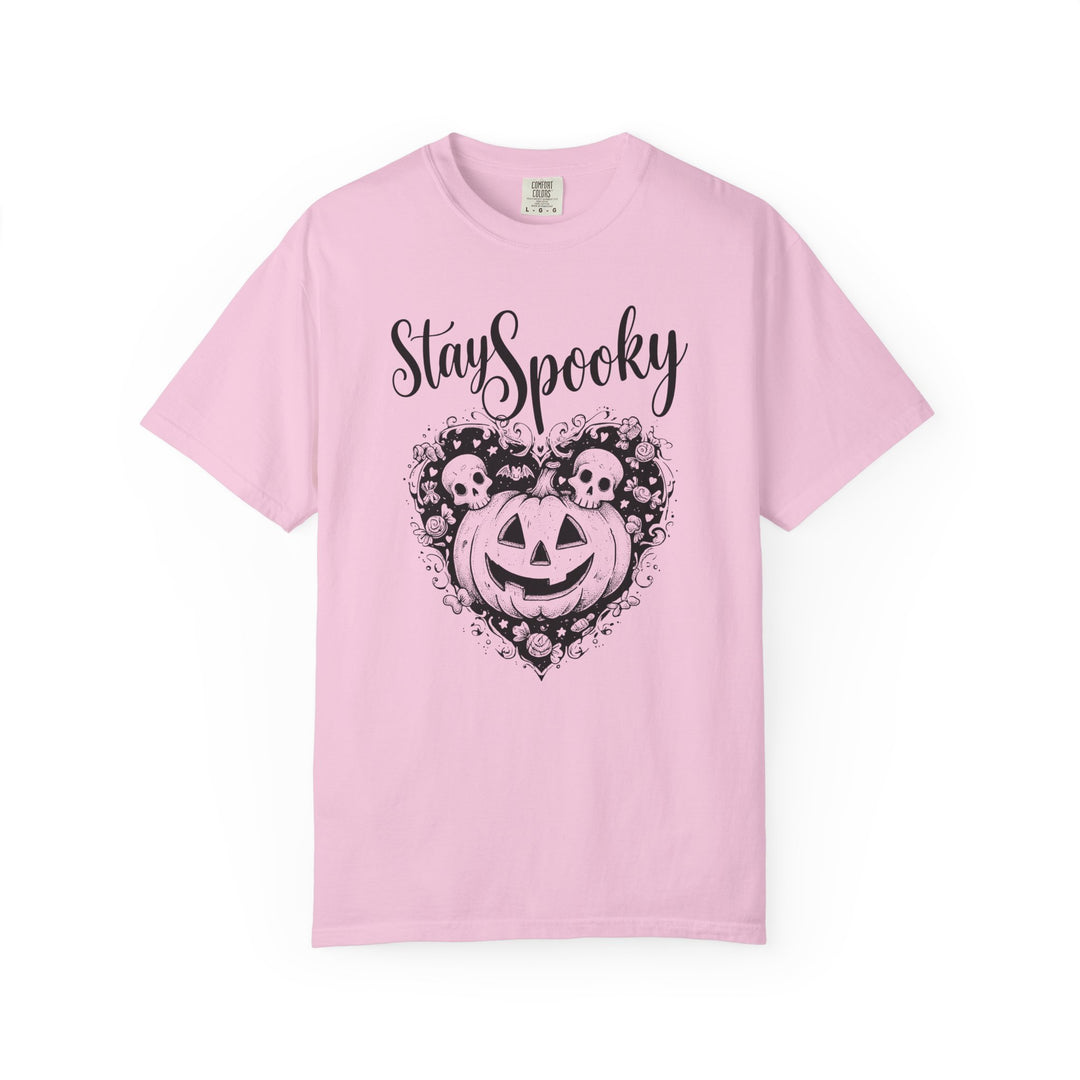 Stay Spooky Womens WUNDERLAND Backyard Dept Halloween Booteek Short Sleeve Tee