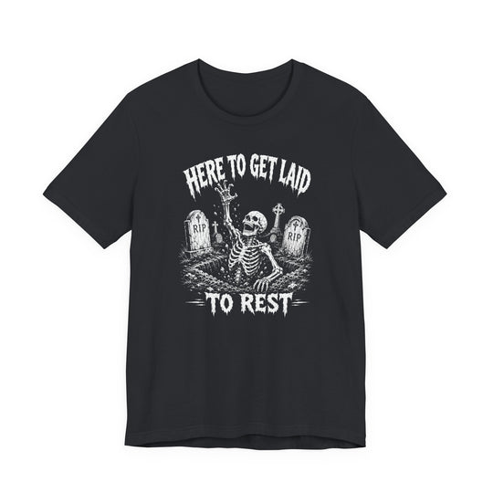 Skeleton Graveyard "Here to Get Laid to Rest" Men&