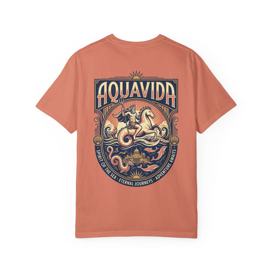 Eternal Journeys Mens AQUA VIDA Short Sleeve Tee