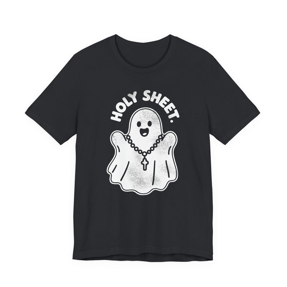 Holy Sheet Ghost Humor Halloween Classic Fit Tee
