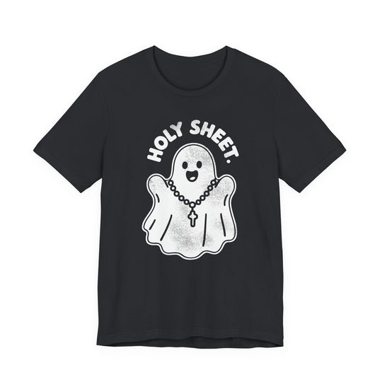 Holy Sheet Ghost Humor Halloween Classic Fit Tee