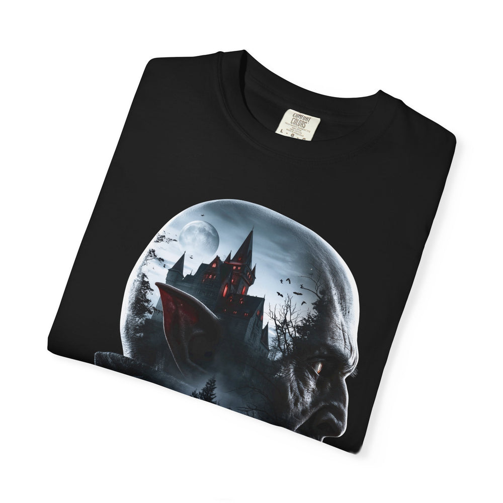Nosferatu Horror Profile Men's Relaxed Fit Halloween Tee