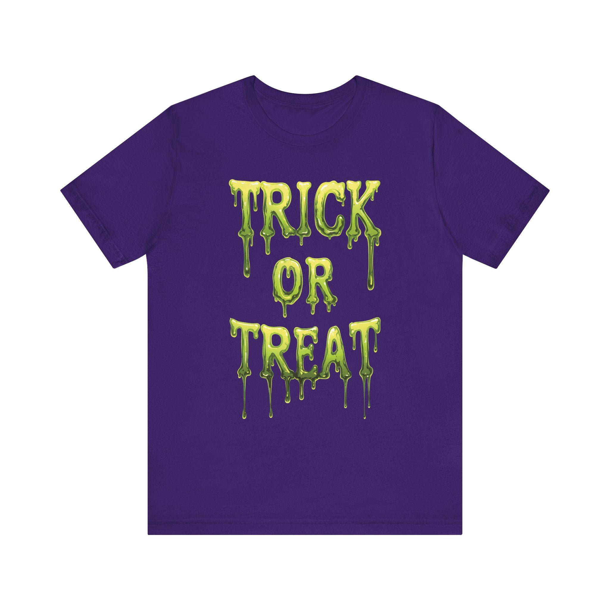 Trick Or Treat Dripping Mens Halloween Booteek Jersey Short Sleeve Tee