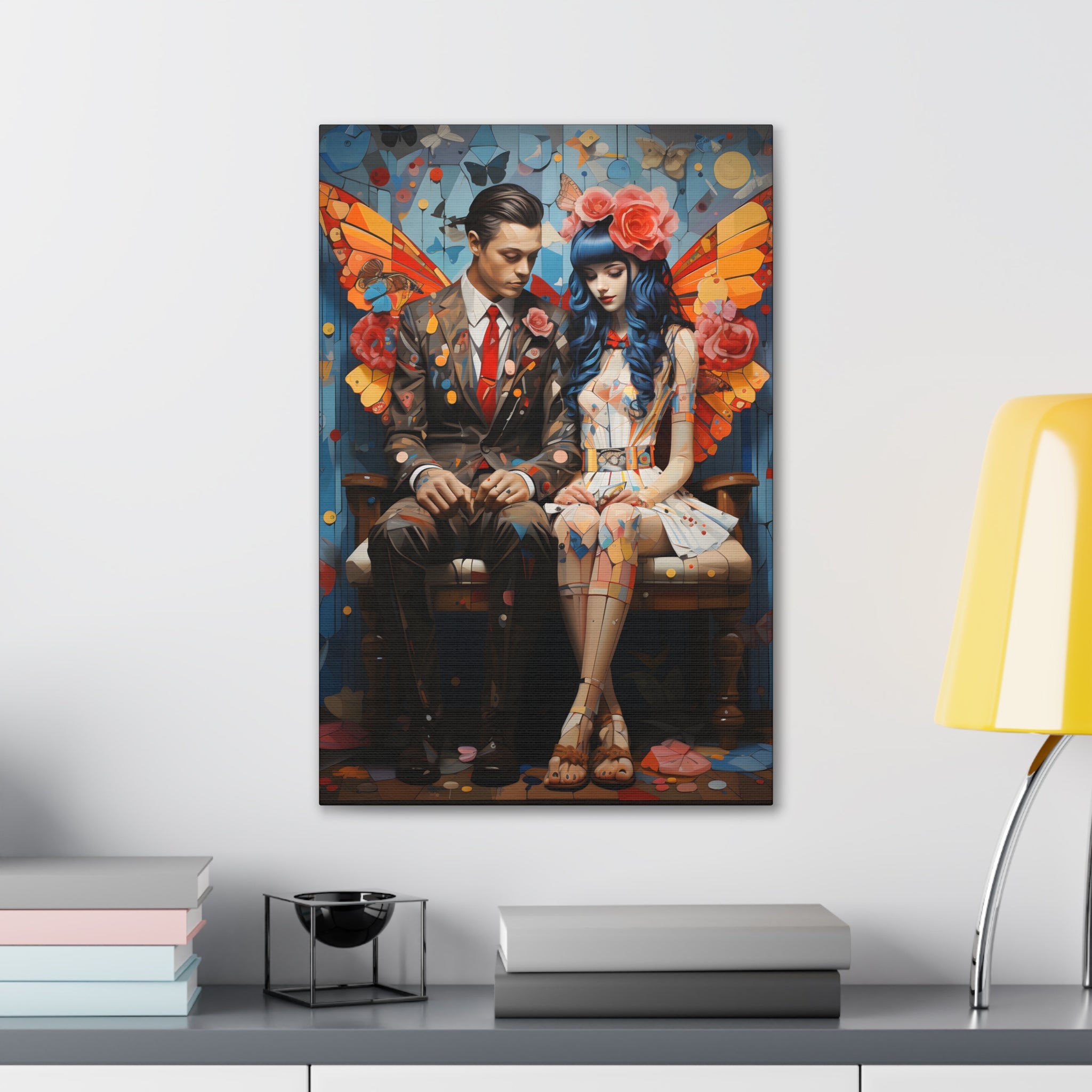 Shivers and Butterflies Canvas Print