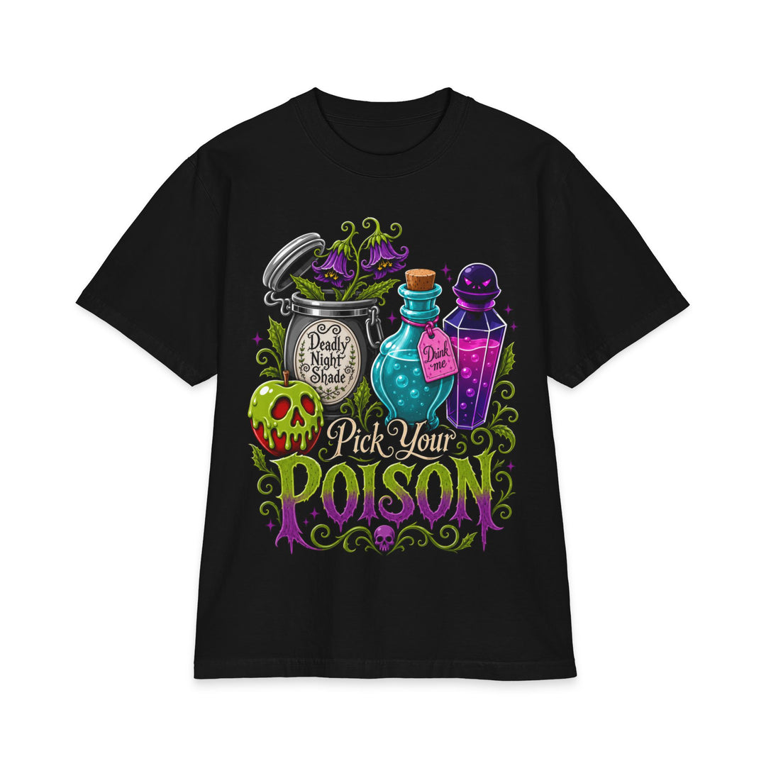 Pick Your Poison Heavyweight Boxy Fit Halloween Tee