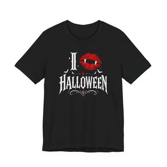 I Love Halloween Vampire Kiss Women&