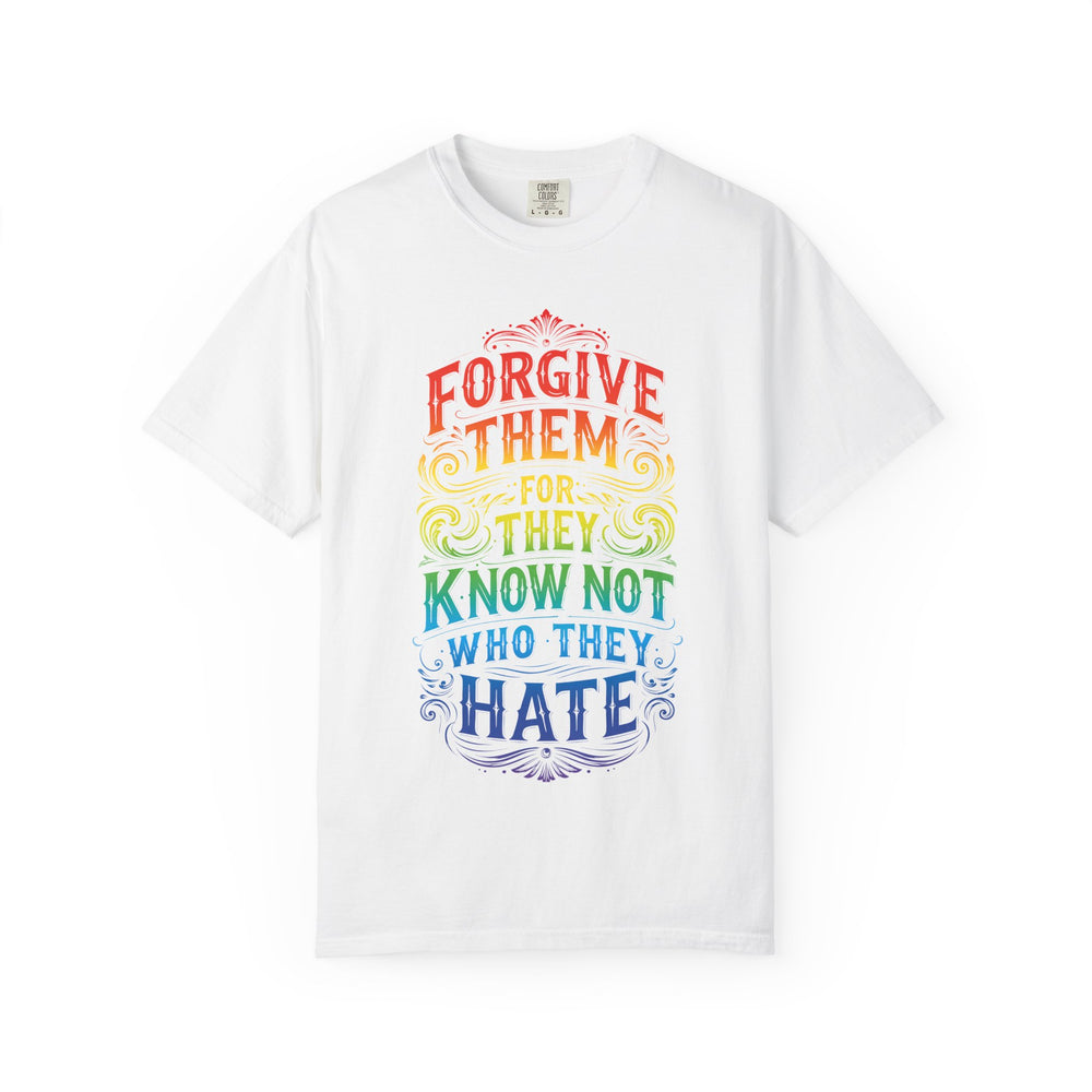 Forgive Them For They Know Not Who They Hate ATOMYK Short Sleeve Tee