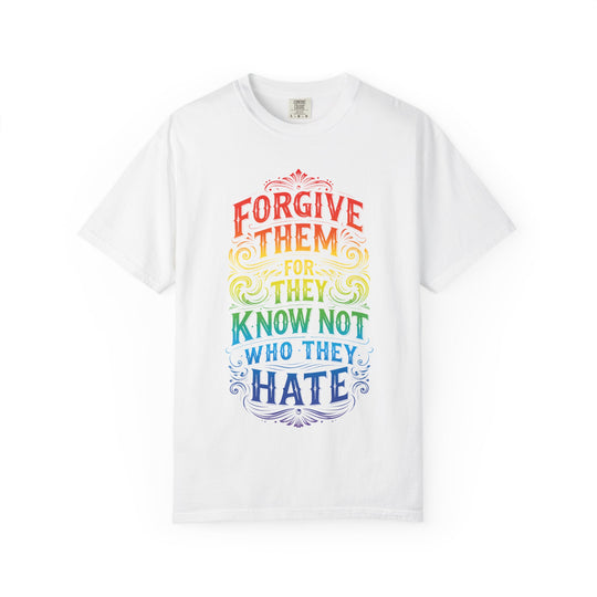 Forgive Them For They Know Not Who They Hate ATOMYK Short Sleeve Tee