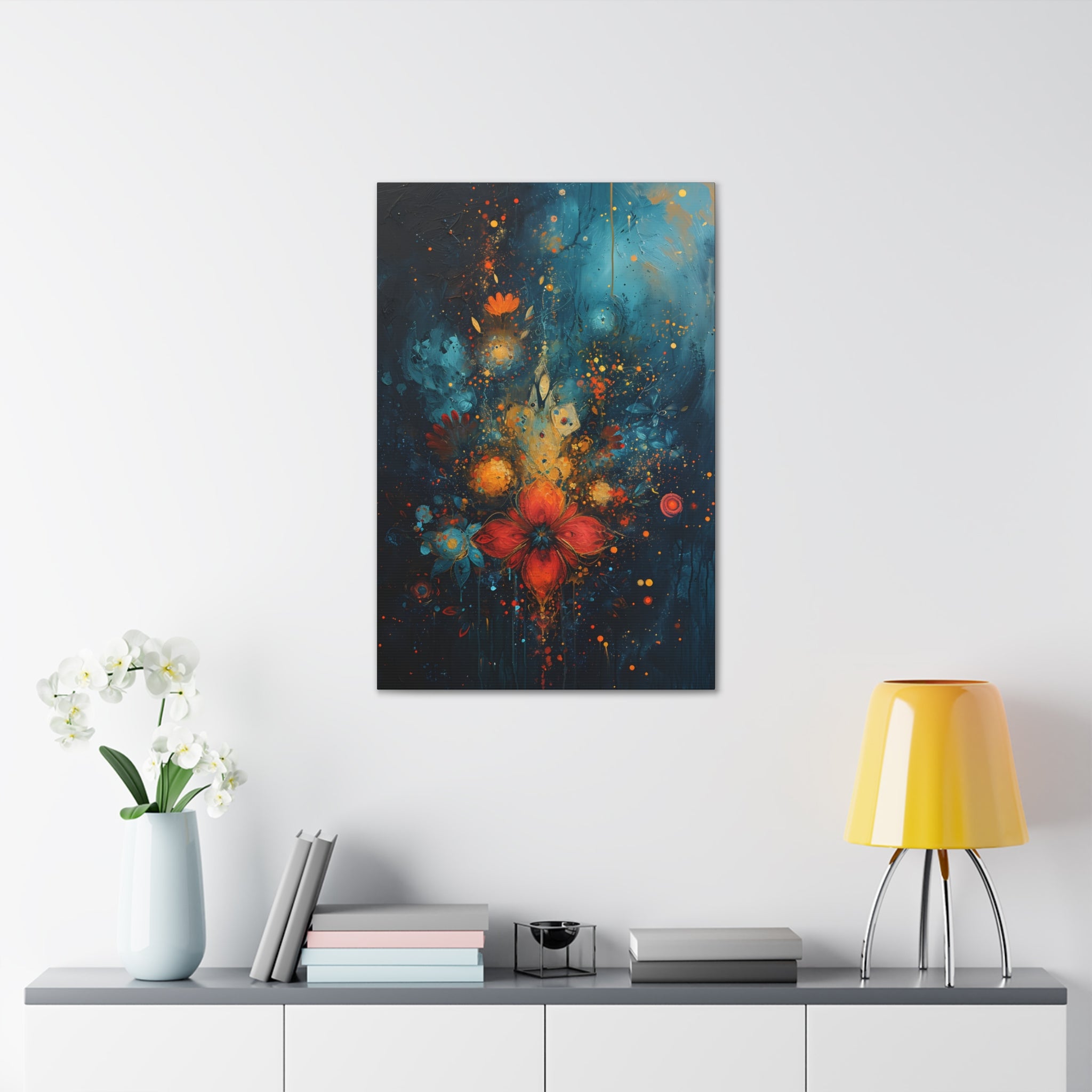 The Dripping Thought Canvas Print