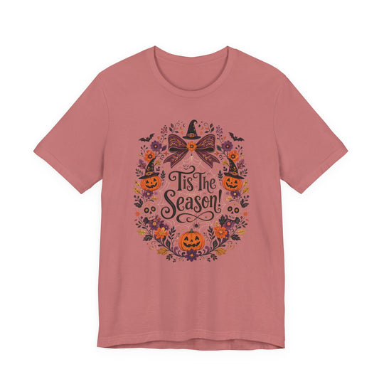 Tis The Season Spooky Wreath Women&