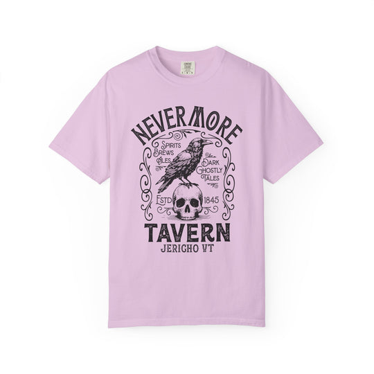 Nevermore Tavern Mens WUNDERLAND Backyard Dept Halloween Booteek Short Sleeve Tee