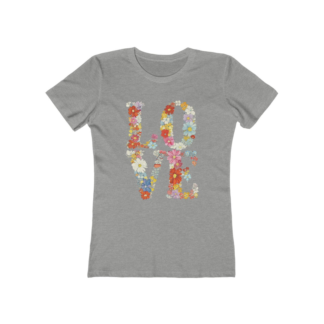 Love In Floral Letters Womens L&