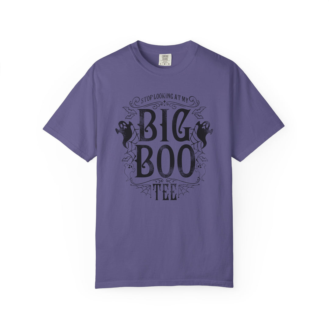 My Big Boo Tee Womens WUNDERLAND Backyard Dept Halloween Booteek Short Sleeve Tee