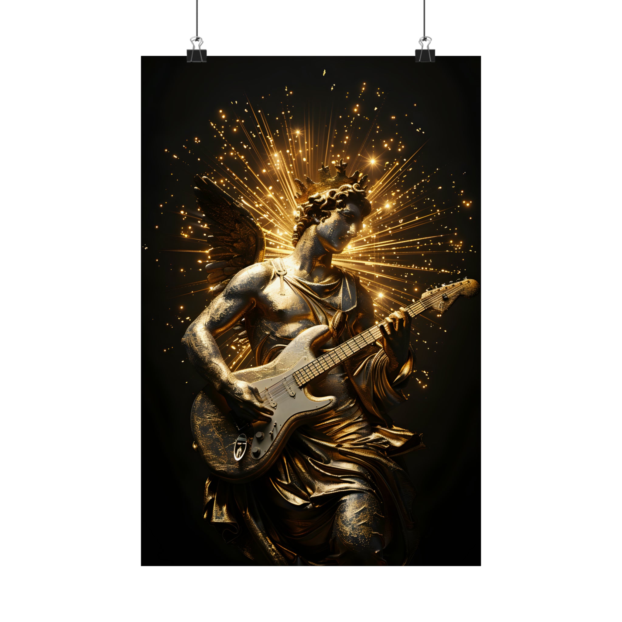 Golden God Atomyk POP Premium Matte Vertical Poster