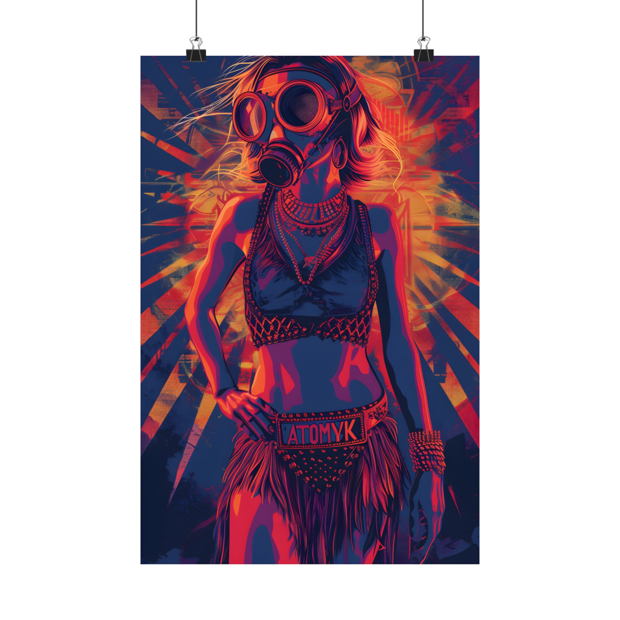 Future Flapper Atomyk POP Premium Matte Vertical Poster