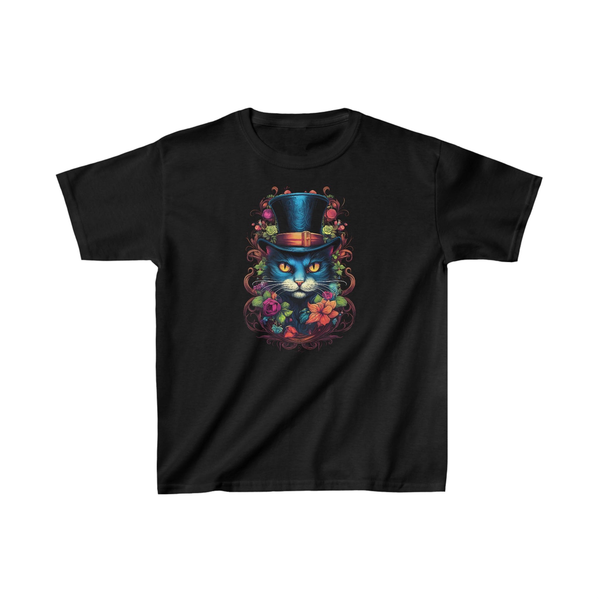 Curious Cat Boys Halloween  Graphic Tee