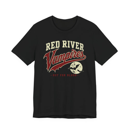 Red River Vampires Vintage Sports Style Men&