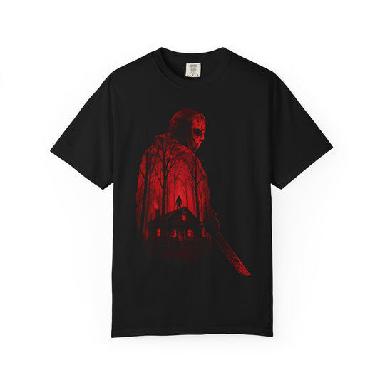 Cabin Fever Slasher Horror Mens WUNDERLAND Halloween Booteek Short Sleeve Tee