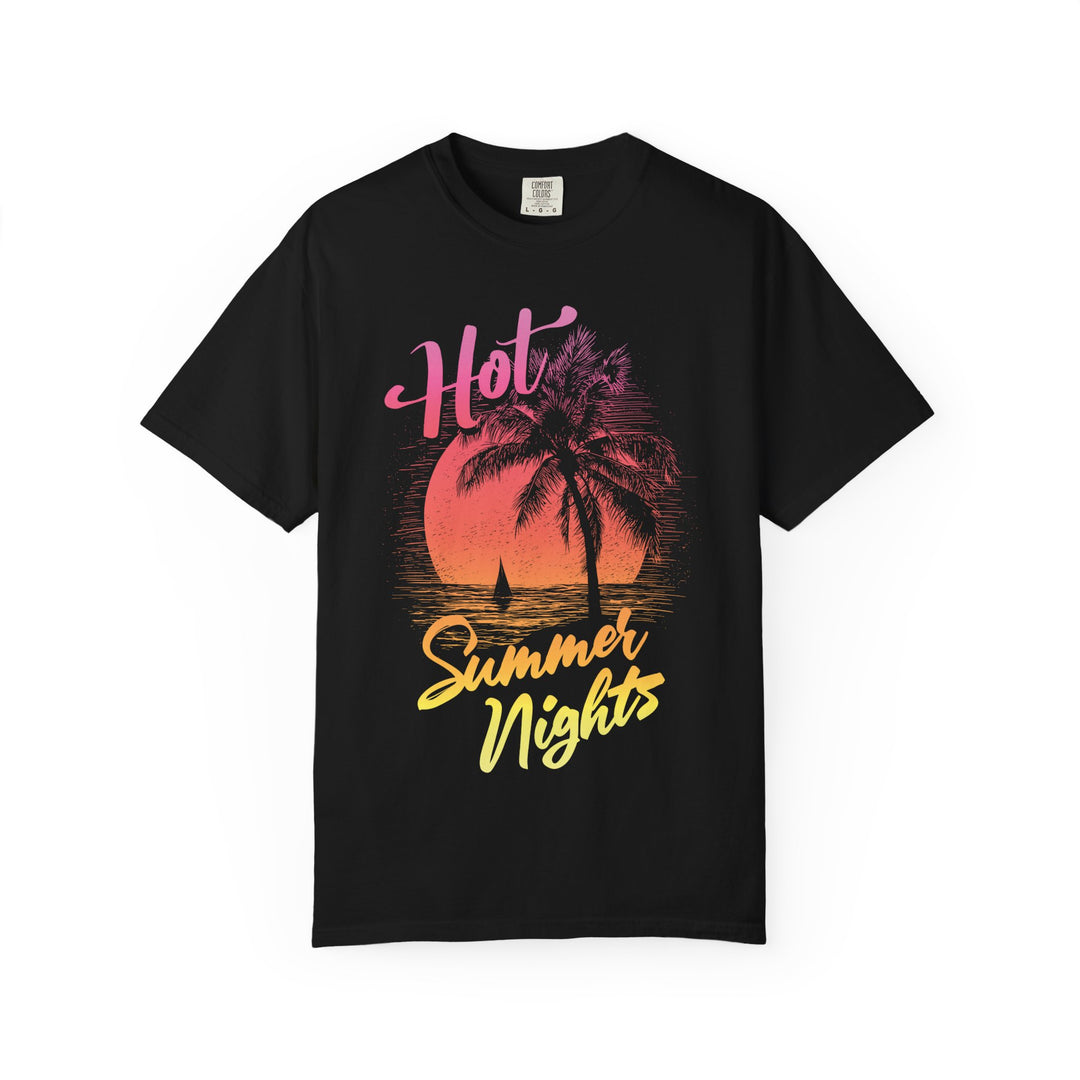 Hot Summer Nights Beach Tropical Sunset Womens L&
