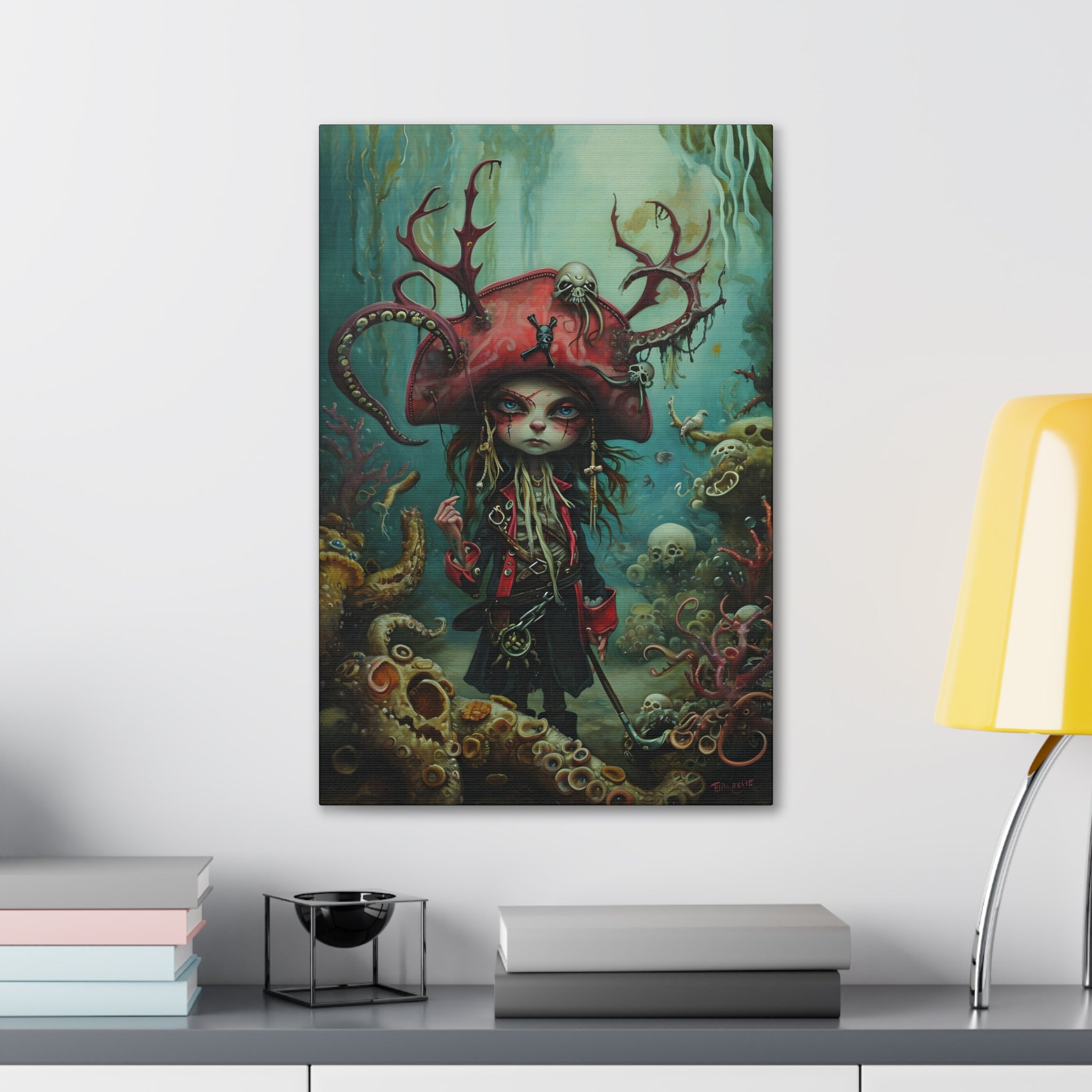 Jack in the Locker Canvas Print