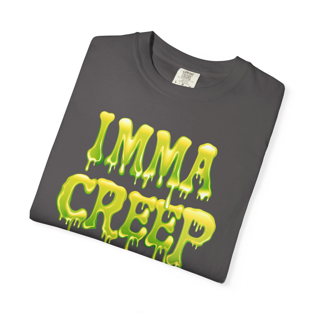 Imma Creep It Real Mens WUNDERLAND Backyard Dept Halloween Booteek Short Sleeve Tee