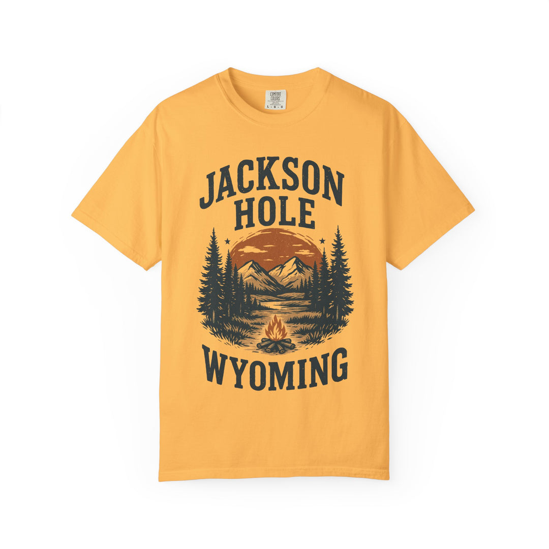 JACKSON HOLE CAMP vintage Mens WUNDERLAND Heritage Short Sleeve Tee