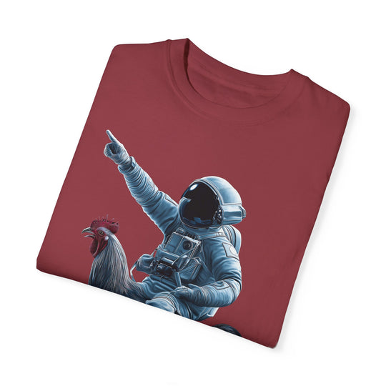 Chicken Run Astronaut Mens WUNDERLAND Short Sleeve Tee