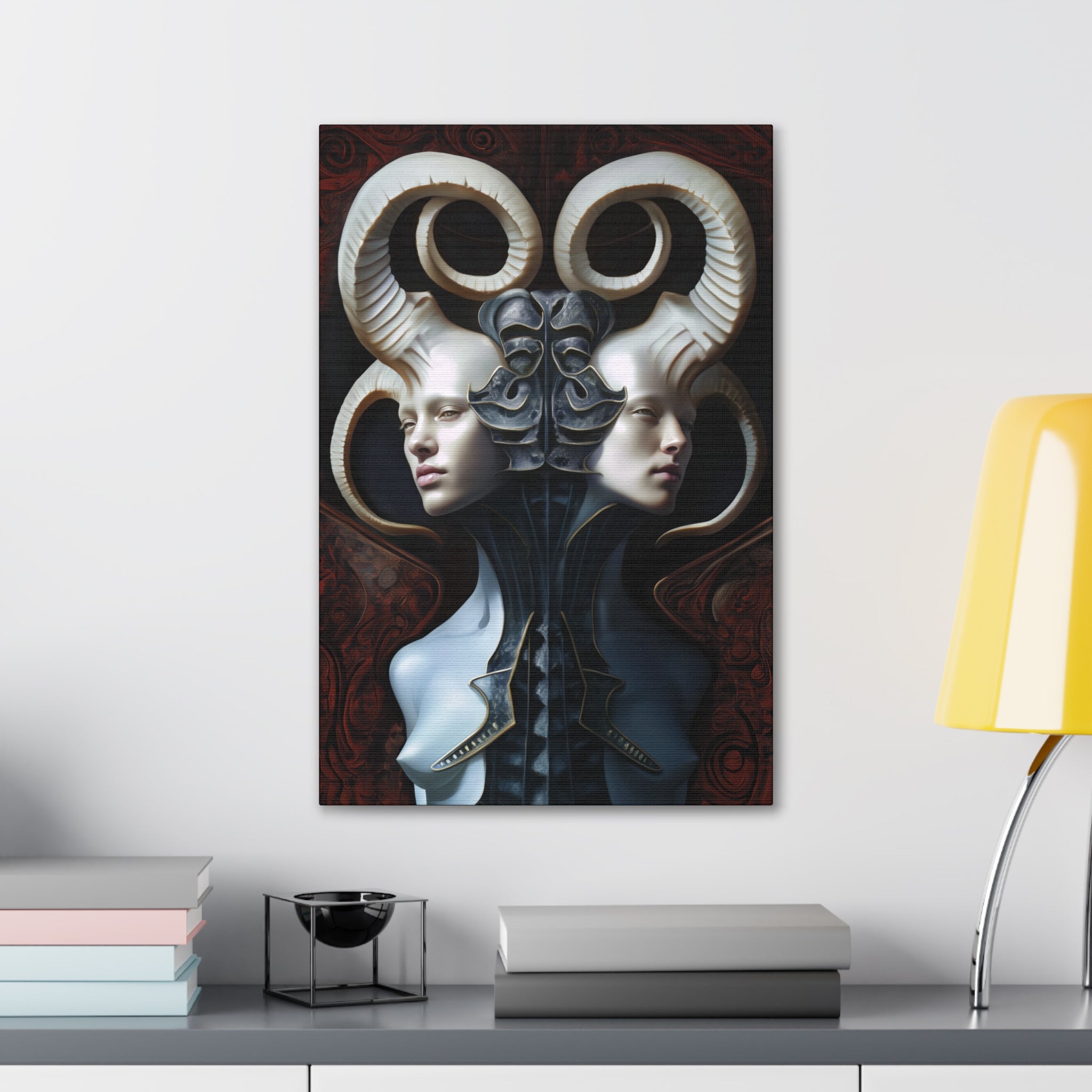 Harlequin's Ache Canvas Print