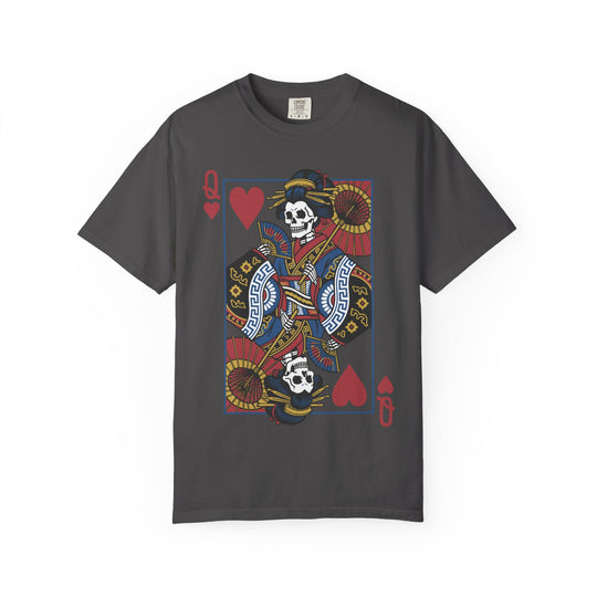 Geisha Queen Of Hearts Mens ATOMYK Short Sleeve Tee