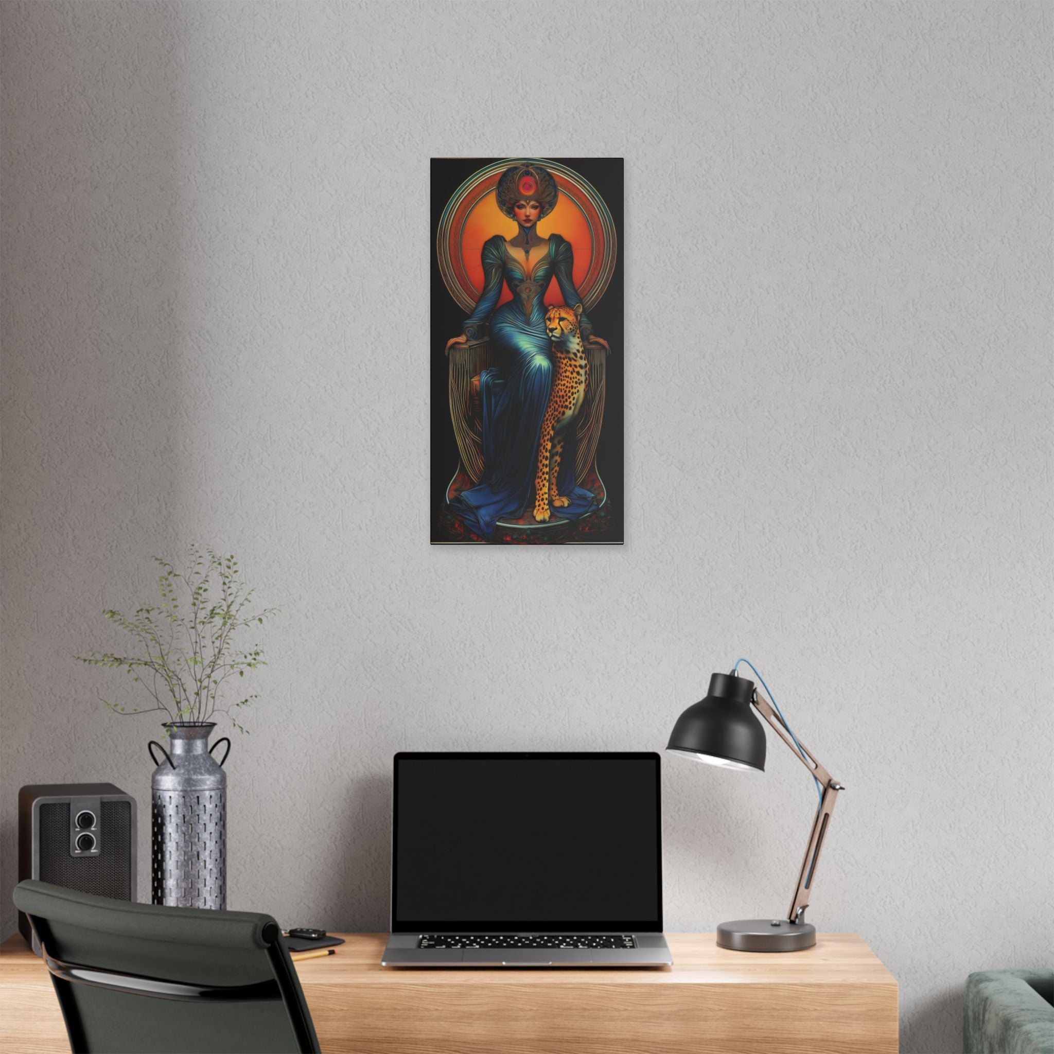 Nouveau Monarch Canvas Print