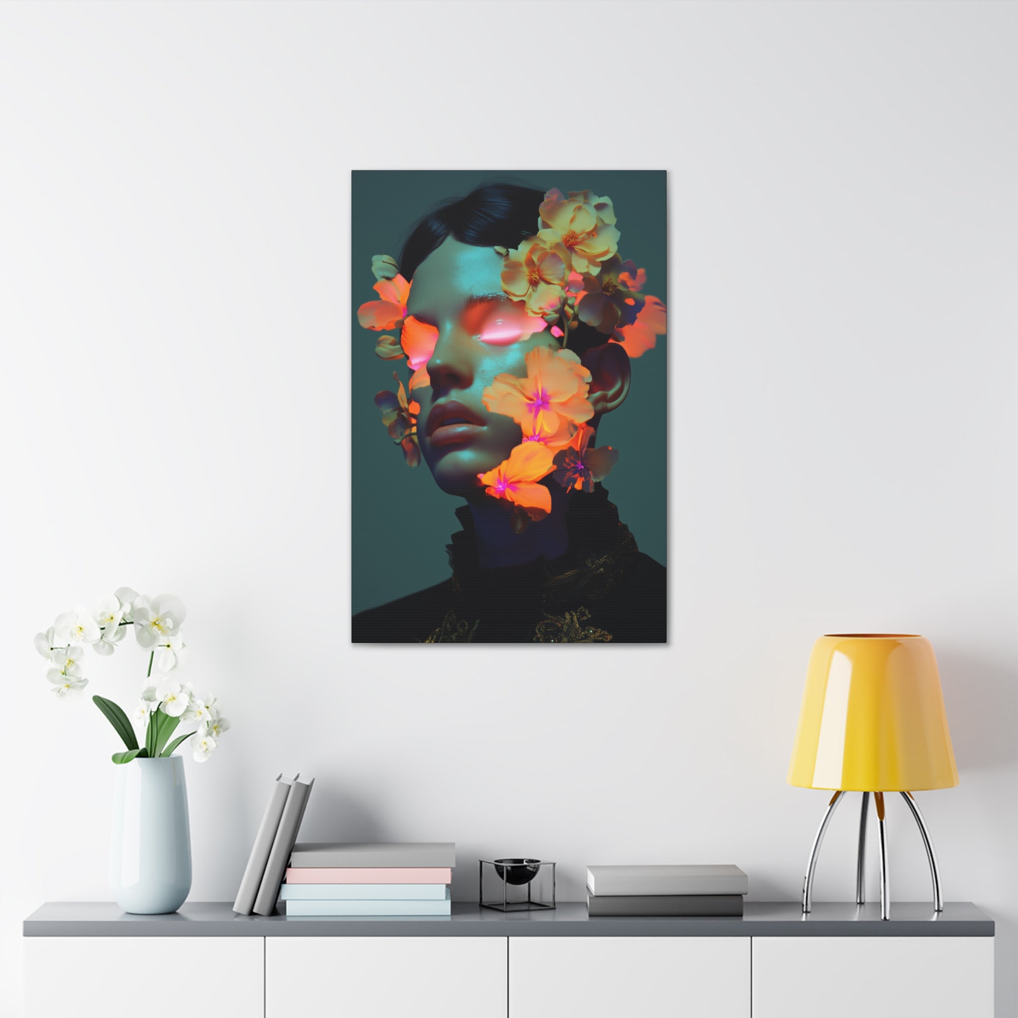 Of Dreams In Bloom Canvas Print