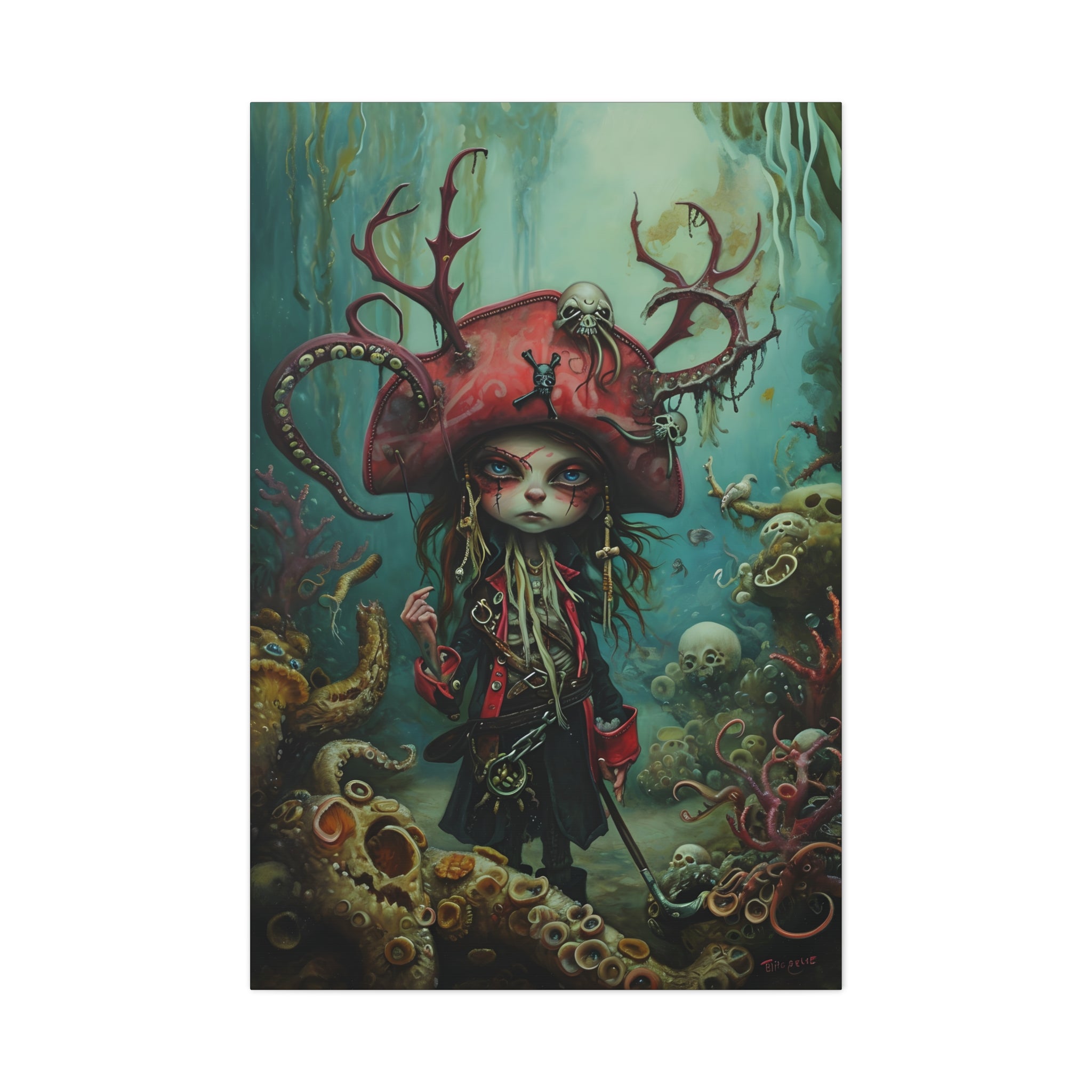 Jack in the Locker Canvas Print