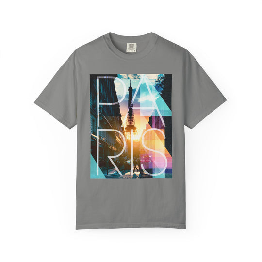 Paris Sunset Geo Eiffel Photo Womens L&