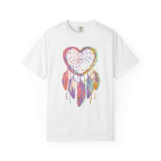 Heart Dreamcatcher Womens L'Atomique Relaxed Fit Comfort Colors Graphic Tee