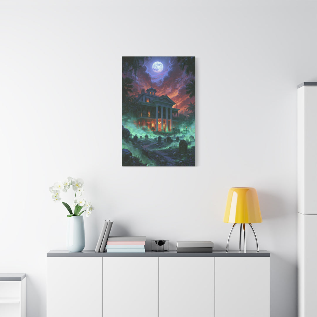 Southern Haunting Canvas Wall Art