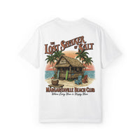 Lost Shaker Of Salt Beach Club Mens AQUA VIDA Short Sleeve Tee