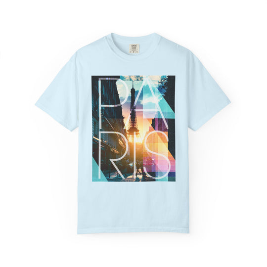 Paris Sunset Geo Eiffel Photo Womens L&