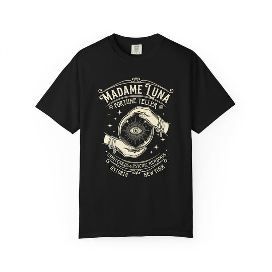 Madame Luna Fortune Teller Womens WUNDERLAND Backyard Dept Halloween Booteek Short Sleeve Tee