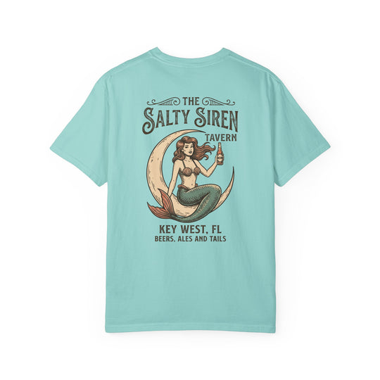 Salty Siren Tavern Mens AQUA VIDA Short Sleeve Tee