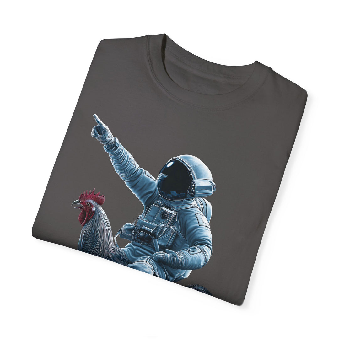 Chicken Run Astronaut Mens WUNDERLAND Short Sleeve Tee