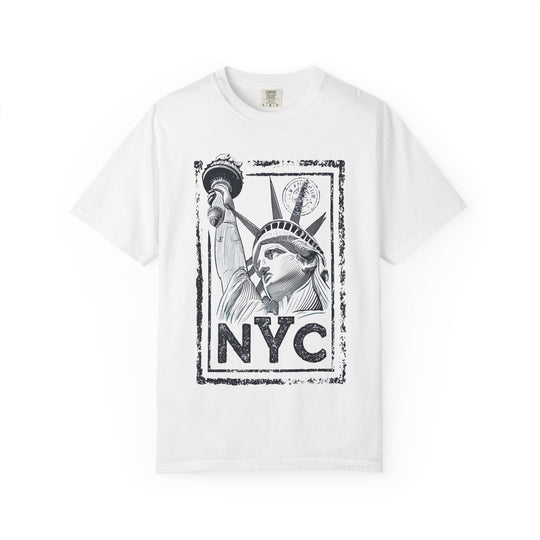 NYC LIBERTY STATUE VINTAGE Mens WUNDERLAND Heritage Short Sleeve Tee
