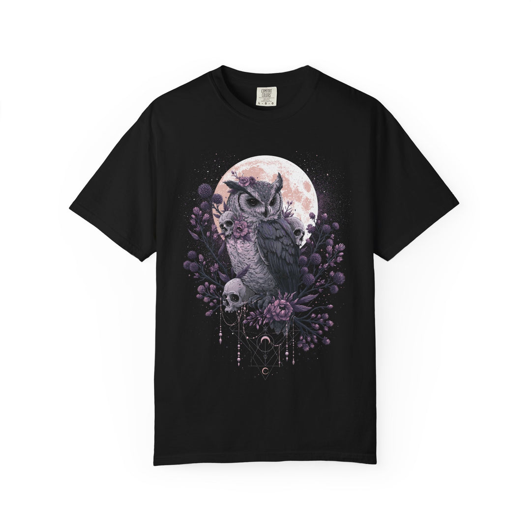 Owl &amp; Skulls Spooky Floral Moonlit Women&