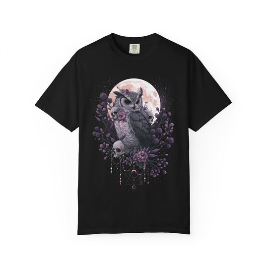 Owl &amp; Skulls Spooky Floral Moonlit Women&