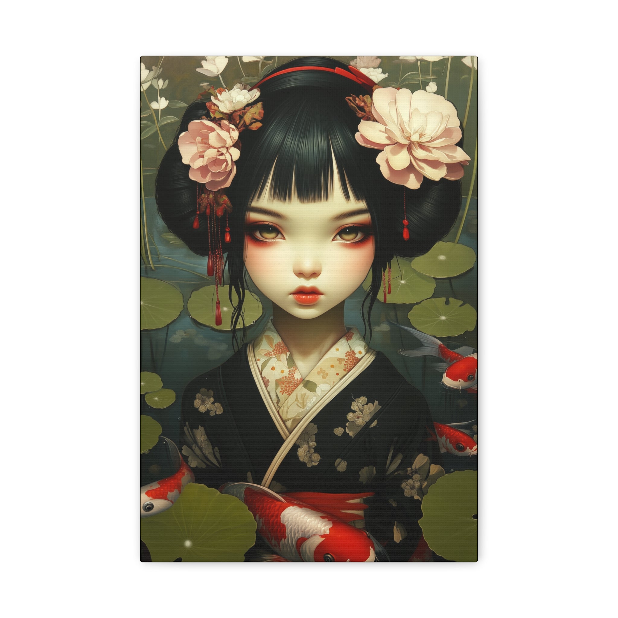 Koi Ponderance Canvas Print