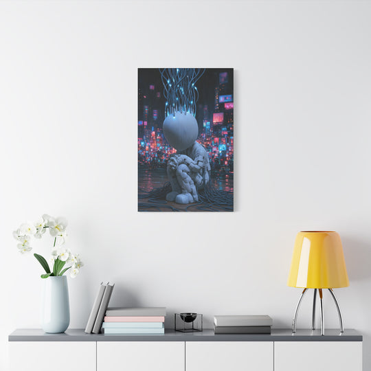 Disconnected Canvas Wall Art