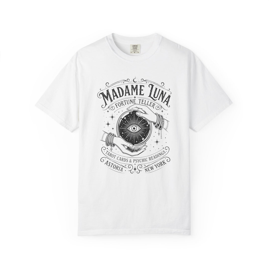 Fortune Teller "Madame Luna" Crystal Ball Womens WUNDERLAND Halloween Booteek Short Sleeve Tee