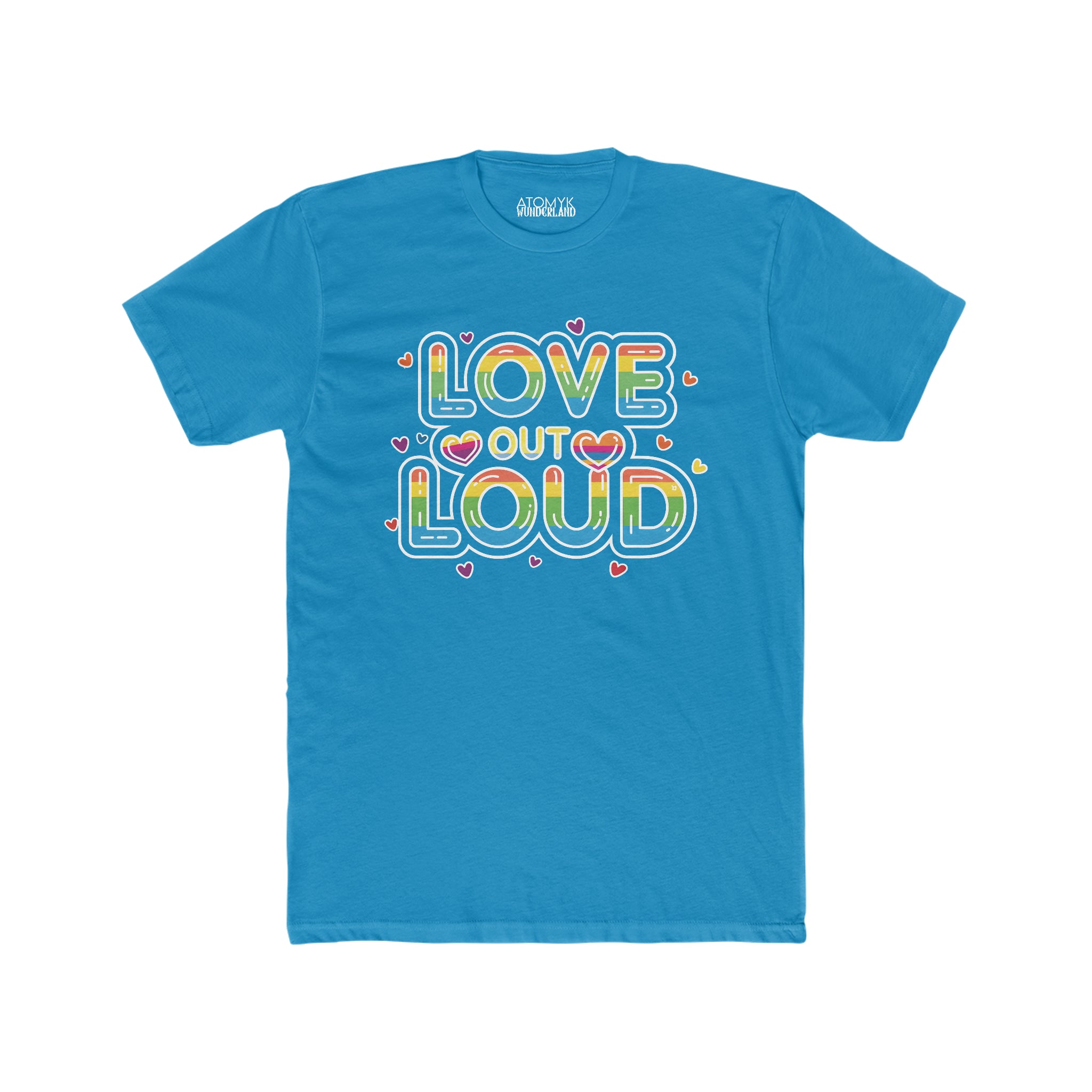 Love Out Loud Mens Pride 24 Graphic Tee